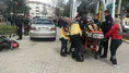 Kavşakta ölümcül hata! Otomobil ve motosiklet çarpıştı