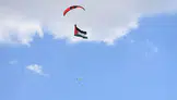 Yamaç Paraşütüyle Gazze İçin Uçtu: Gökyüzünde Dayanışma