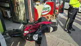 Motosiklet Çocuğa Çarpıp İş Yerine Daldı: Korku Dolu Anlar