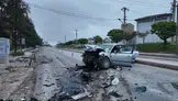 İki otomobil çarpıştı! Ölü ve yaralılar var