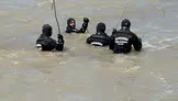 Kelkit Çayı'nda Kaybolan Gençleri Arama Çalışmaları 4. Gününde