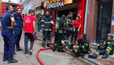 İzmit’te İş Yerinde Korkutan Yangın: Tadilattaki Atıklar Alev Aldı!