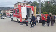 Sivas'ta Mobil Sosyal Hizmet Aracı Doğanşar'da Vatandaşlarla Buluştu