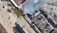 Sinop Boyabat’ta Korkutan Yangın: Atıl Hastane Binası Alevlere Teslim Oldu