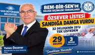 Özsever Listesi Sandığa Damga Vurdu: 32 Delegenin 29’u Tek Listeden