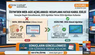 ÖSYM'den MEB-AGS Açıklaması: Hesaplama Hatası Kabul Edildi, Sonuçlar Bugün Güncellenecek