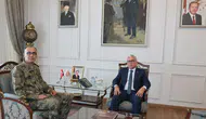Sivas’ın Yeni Tugay Komutanı Coşar, Vali Şimşek’i Ziyaret Etti
