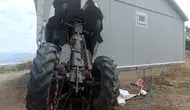 Sivas’ta Korkutan Kaza: Traktör Evin Duvarını Yıktı