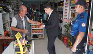 Kangal Kaymakamı Yıldırım’dan Esnaf ve Emniyet Ziyaretleri