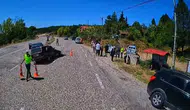 Kastamonu'da İki Aracın Çarpıştığı Kazada 2 Kişi Hastaneye Kaldırıldı