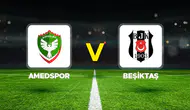Beşiktaş zorlu deplasmanda! İşte Amed maçının 11'leri