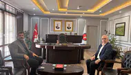 Mustafa Kaya’dan Koyulhisar Kaymakamı Yunus Emre Yıldız’a Ziyaret