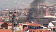 Denizli Merkezefendi'de Korkutan Yangın: Palet Fabrikası Alev Alev Yandı