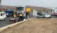 Sivas’ta İki Otomobil Çarpıştı