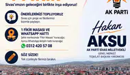Sivaslıların Önerileri Toplanacak: “Sivas’a Dair 1 Fikir” Projesi Başladı
