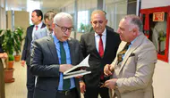 Sivas Valisi Şimşek’ten SGK İl Müdürü Türkoğlu’na Ziyaret