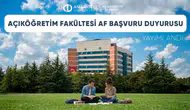 Anadolu Üniversitesi’nden Öğrenci Affı İçin Kritik Başvuru Tarihi