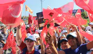 Canik'te Cumhurbaşkanı Erdoğan İçin Coşkulu Karşılama