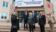 Sivas Valisi Şimşek’ten SGK İl Müdürlüğüne Ziyaret
