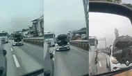 Bursa’da Seyir Halindeki Otomobilde Şaşırtan Tamirat!