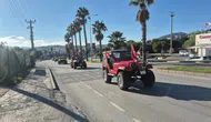 Bodrum Sokaklarında Cumhuriyet Konvoyu! Görenler Alkışladı