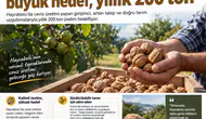 170 dönümlük ceviz bahçesinde hedef 200 ton! İşte üreticinin planı