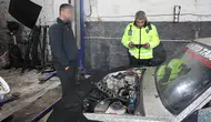 Polisi Kandırmak İsteyen Drift Sürücüsünü Radyatör Yaktı