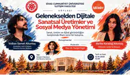 Sivas Cumhuriyet Üniversitesi’nde Sanat ve Dijital Medya Söyleşisi