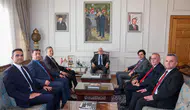 Sivas Valisi Yılmaz Şimşek, Bakanlık ve SGK Heyetini Kabul Etti