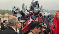 TB2 Bayraktar ve Dans Eden Robot Bartın'da İlgi Odağı Oldu