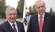 Cumhurbaşkanı Erdoğan, Özbekistan Cumhurbaşkanı Mirziyoyev ile Görüştü