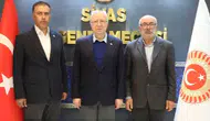 İl Genel Meclisi Başkanı Mehmet Şarkışla’ya Ziyaret Gerçekleştirildi