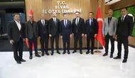 MHP Sivas Teşkilatından İl Özel İdaresi’ne Ziyaret