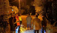 Kaymakam Yıldız, Yağıştan Etkilenen Köy Yollarında İncelemelerde Bulundu