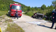 Çanakkale’de Takla Atan Otomobilin Sürücüsü Hayatını Kaybetti