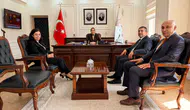 Tapu ve Kadastro 20. Bölge Müdürü Suzi Güzel’den Akıncılar Kaymakamlığı’na Ziyaret