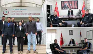 Kaymakam Çaldağı’ndan Kamu Personeline Bayram Ziyareti
