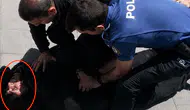 Kaçan Saldırganın Yakalandığı Anlar Kameraya Yansıdı