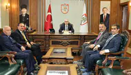 Sivas Valiliği’nde Sivasspor Divan Heyeti Ziyareti