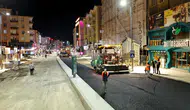 Atatürk Caddesi’nde Asfalt Çalışmaları Başladı
