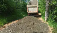 Suşehri’nde Yol Bakım Çalışması Yapıldı