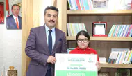 Türkiye Birincisi Sümeyye Azra Koçyiğit’ten Millî Eğitim Müdürü Erdoğan’a Ziyaret