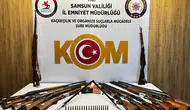 Samsun Atakum'da Silah Operasyonu: Çok Sayıda Mauzer ve Tüfek Yakalandı