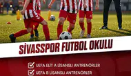 Sivasspor Futbol Okulu’nda Yeni Dönem Kayıtları Başladı