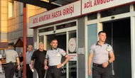 İş yerine gelen şüpheli, tartıştığı kişiyi ayağından vurdu