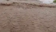 Sivas'ta kuvvetli dolu yağışı beraberinde sele neden oldu