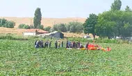 Ankara'da eğitim helikopteri düştü