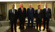 Hakan Aksu, Cumhurbaşkanı Erdoğan'ı Ziyaret Etti