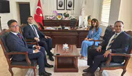 Suşehri Cumhuriyet Savcılarından Akıncılar Kaymakamı'na Hayırlı Olsun Ziyareti