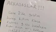 Sivas'ta Çardakta İlginç "Rezervasyon" Notu Görenleri Gülümsetti